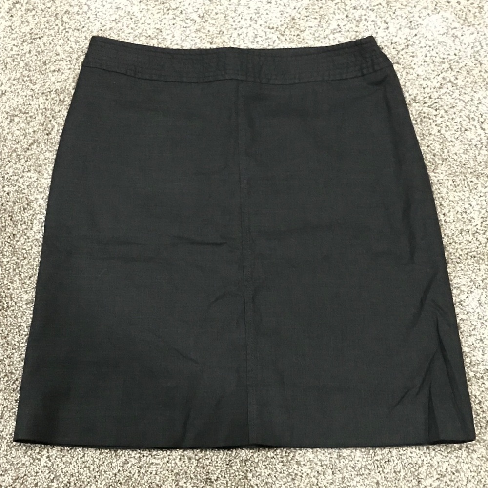 Black Linen Skirt from Banana Republic